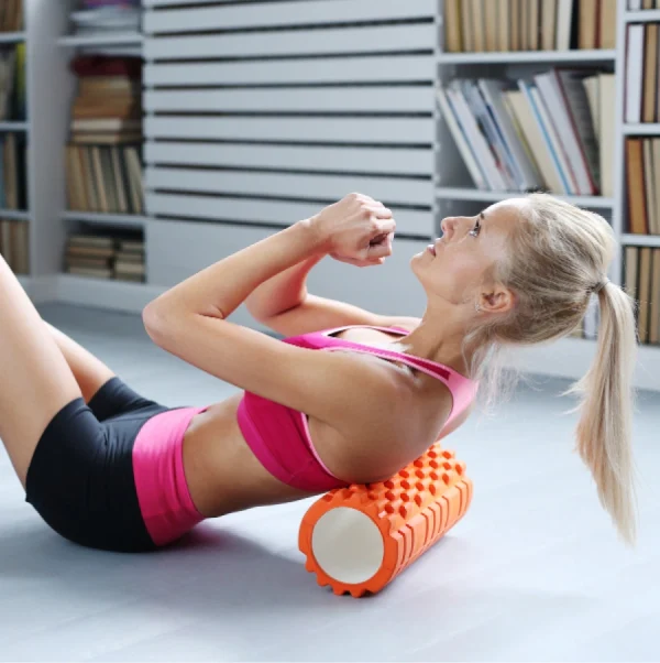 Foam roller para recuperación muscular
